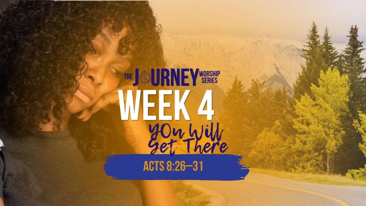 The Journey worship series artwork shared by Greater Ecclesia Temple